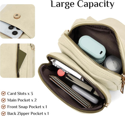 Fashion Small Crossbody Bags for Women Trendy Designer Cell Phone Purses Wallets with Card Holder Anti Theft Travel