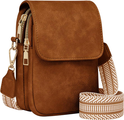 Fashion Small Crossbody Bags for Women Trendy Designer Cell Phone Purses Wallets with Card Holder Anti Theft Travel