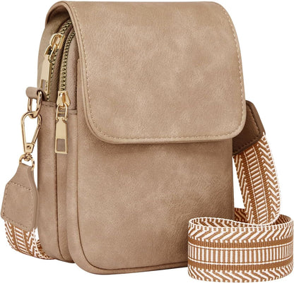 Fashion Small Crossbody Bags for Women Trendy Designer Cell Phone Purses Wallets with Card Holder Anti Theft Travel