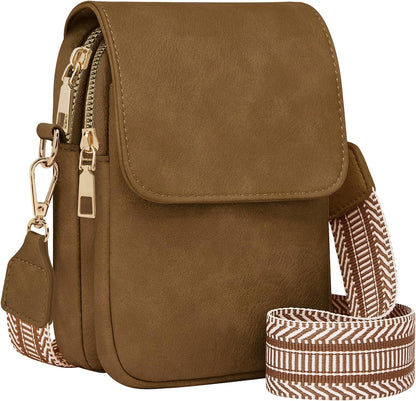 Fashion Small Crossbody Bags for Women Trendy Designer Cell Phone Purses Wallets with Card Holder Anti Theft Travel