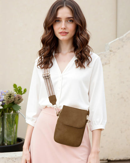 Fashion Small Crossbody Bags for Women Trendy Designer Cell Phone Purses Wallets with Card Holder Anti Theft Travel