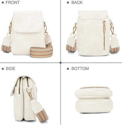 Fashion Small Crossbody Bags for Women Trendy Designer Cell Phone Purses Wallets with Card Holder Anti Theft Travel