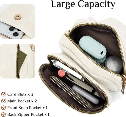 Fashion Small Crossbody Bags for Women Trendy Designer Cell Phone Purses Wallets with Card Holder Anti Theft Travel