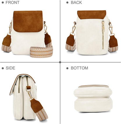 Fashion Small Crossbody Bags for Women Trendy Designer Cell Phone Purses Wallets with Card Holder Anti Theft Travel
