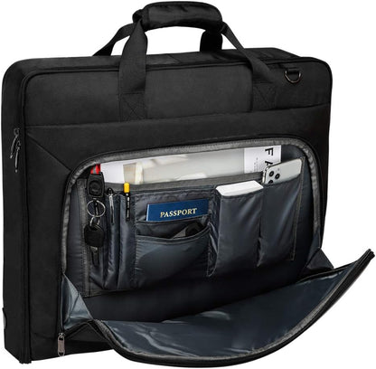 Carry On Garment Bags for Travel Hanging Clothes Suit Bag Luggage Organizer, Foldable Suit Carrier Gift for Men Women