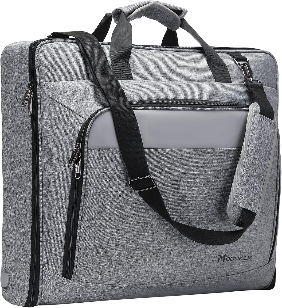 Carry On Garment Bags for Travel Hanging Clothes Suit Bag Luggage Organizer, Foldable Suit Carrier Gift for Men Women