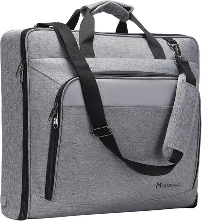 Carry On Garment Bags for Travel Hanging Clothes Suit Bag Luggage Organizer, Foldable Suit Carrier Gift for Men Women