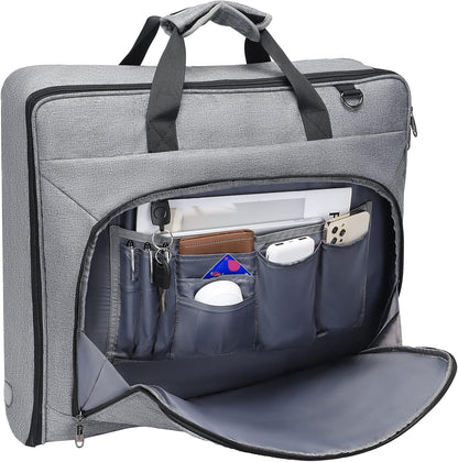 Carry On Garment Bags for Travel Hanging Clothes Suit Bag Luggage Organizer, Foldable Suit Carrier Gift for Men Women