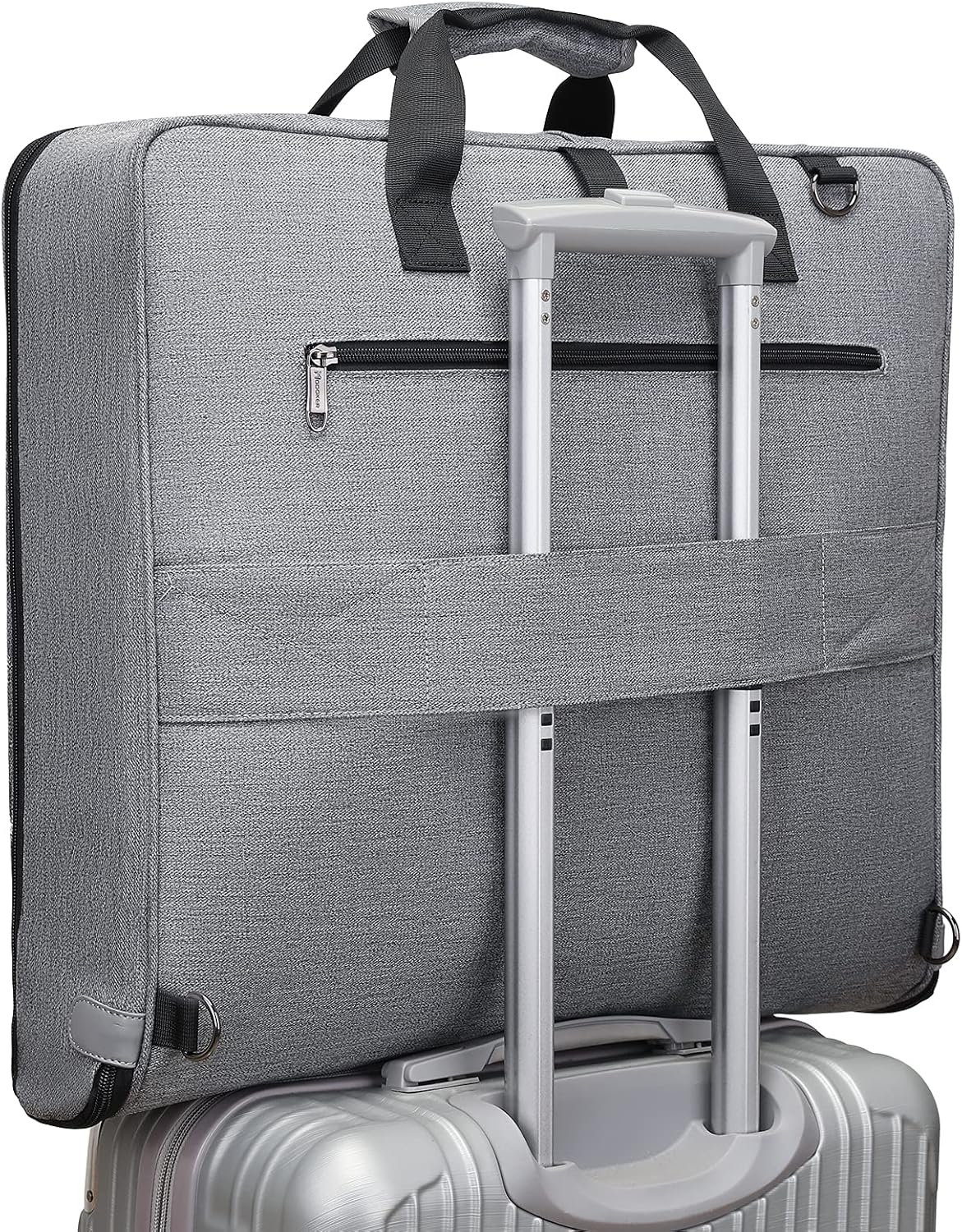 Carry On Garment Bags for Travel Hanging Clothes Suit Bag Luggage Organizer, Foldable Suit Carrier Gift for Men Women