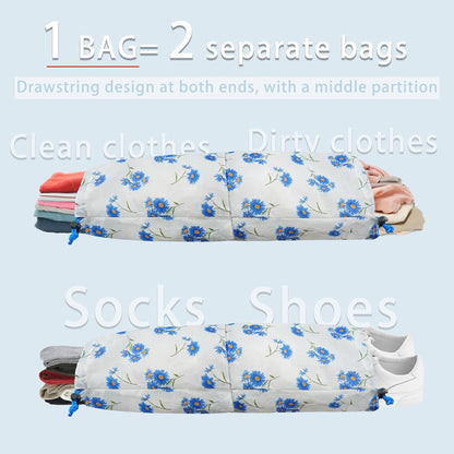 7 Pcs Compression Packing Cubes for Travel Luggage, Lightweight Suitcase Organizer Bags Set, Compression Packaging Cube for Travel Essentials, Packing Cubes for Carry on Suitcase