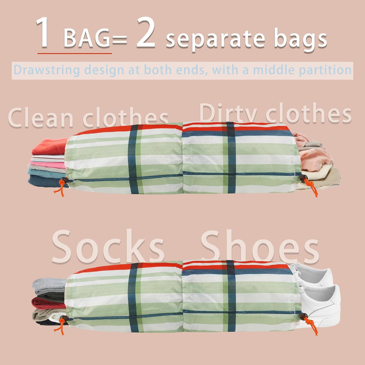 7 Pcs Compression Packing Cubes for Travel Luggage, Lightweight Suitcase Organizer Bags Set, Compression Packaging Cube for Travel Essentials, Packing Cubes for Carry on Suitcase