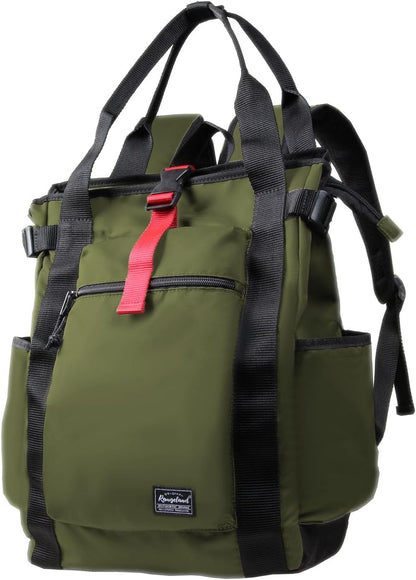 Unisex Laptop Tote Backpack Convertible Lightweight Nylon Water-Resistant Everyday Shoulder Tote bag Backpack with Water Bottle Pocket Work Travel, Royal Blue
