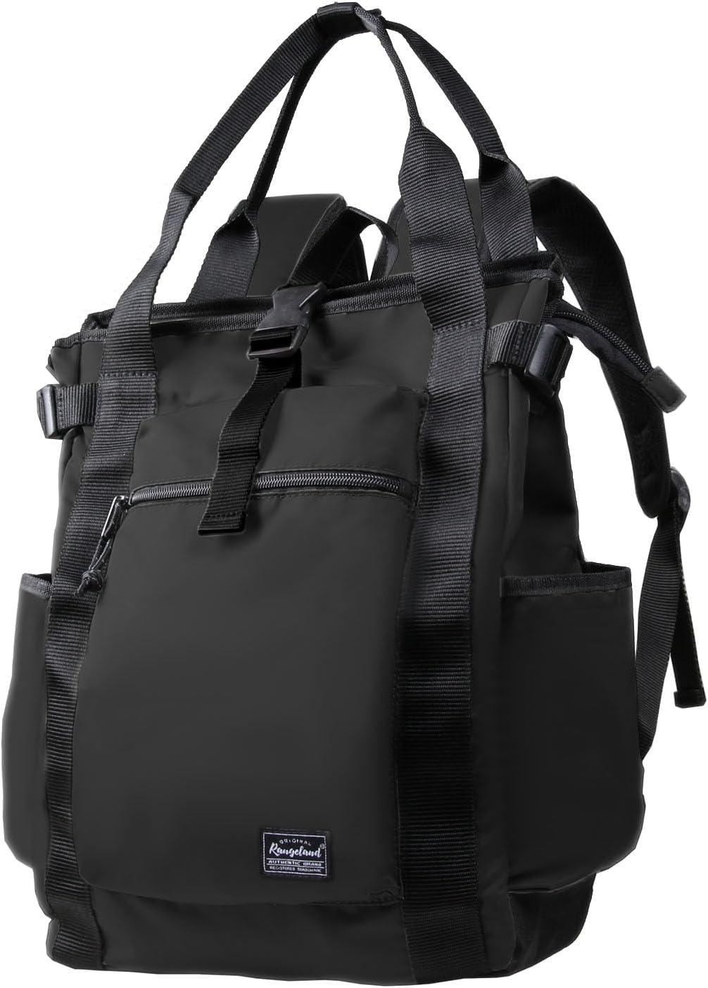 Unisex Laptop Tote Backpack Convertible Lightweight Nylon Water-Resistant Everyday Shoulder Tote bag Backpack with Water Bottle Pocket Work Travel, Royal Blue