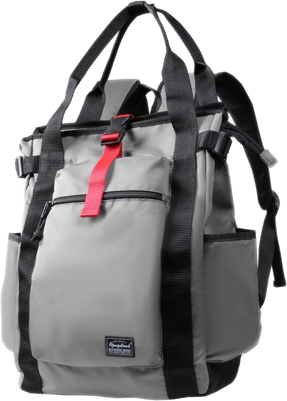 Unisex Laptop Tote Backpack Convertible Lightweight Nylon Water-Resistant Everyday Shoulder Tote bag Backpack with Water Bottle Pocket Work Travel, Royal Blue