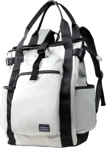 Unisex Laptop Tote Backpack Convertible Lightweight Nylon Water-Resistant Everyday Shoulder Tote bag Backpack with Water Bottle Pocket Work Travel, Royal Blue