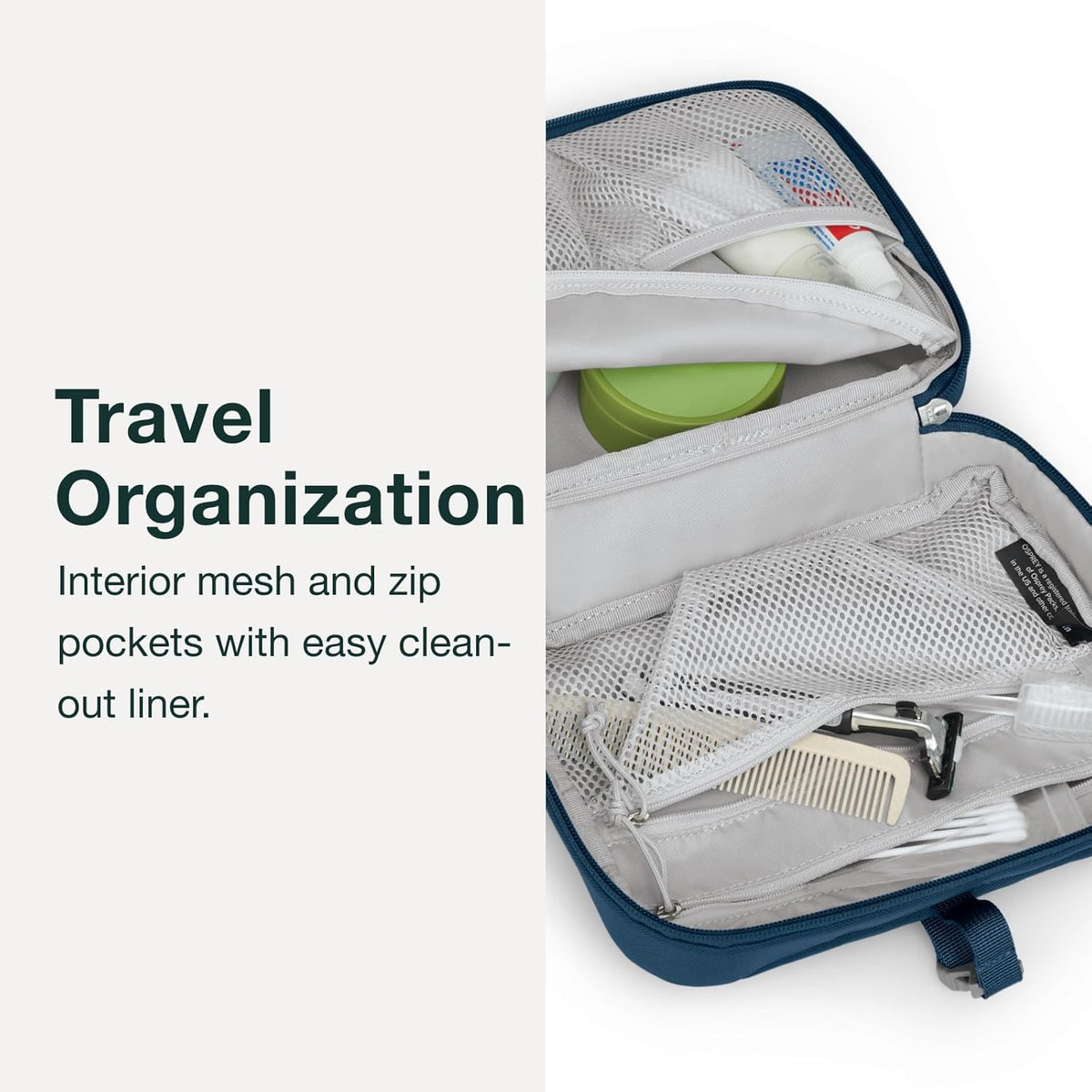Daylite Hanging Toiletry Kit, Night Shift Blue