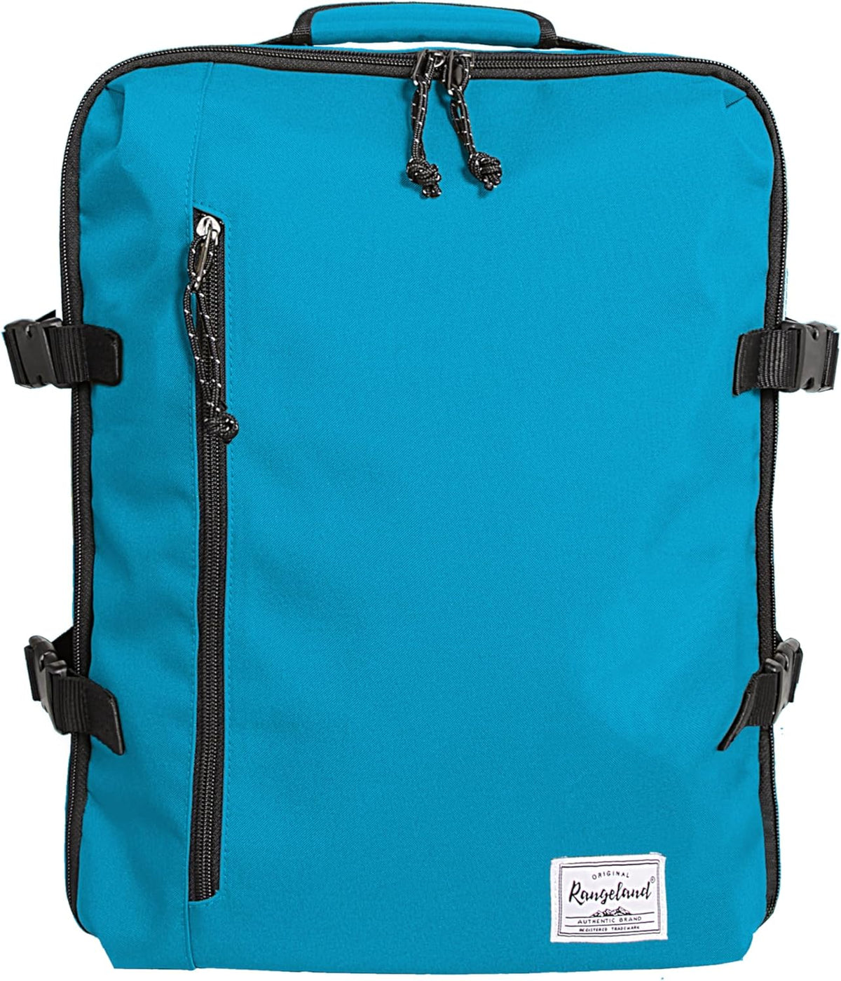 Small Carry-on Personal Item Backpack with luggage strap, Laptop Backpack for Men and Women, Business Travel Gym Sport, Pewter