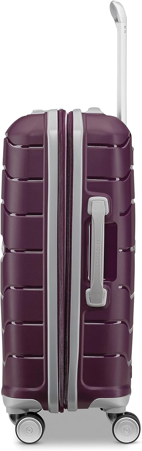 Freeform Hardside Carry-On Luggage with Spinner Wheels - Hardshell Suitcase - TSA, Airline-Approved - Expandable Hard Shell, Smooth Rolling Wheels for Lightweight Travel - Navy