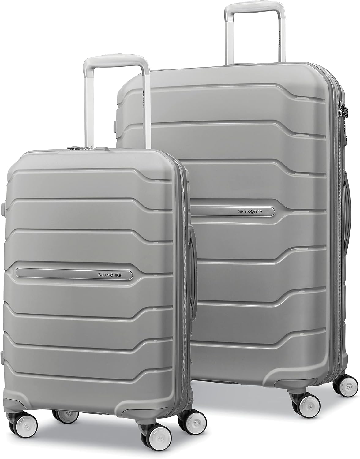 Freeform Hardside Carry-On Luggage with Spinner Wheels - Hardshell Suitcase - TSA, Airline-Approved - Expandable Hard Shell, Smooth Rolling Wheels for Lightweight Travel - Navy