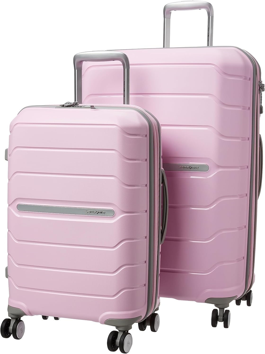 Freeform Hardside Carry-On Luggage with Spinner Wheels - Hardshell Suitcase - TSA, Airline-Approved - Expandable Hard Shell, Smooth Rolling Wheels for Lightweight Travel - Navy