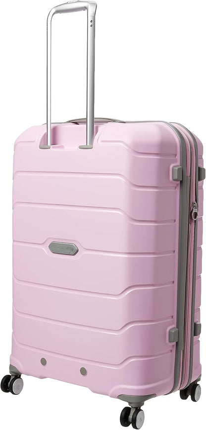 Freeform Hardside Carry-On Luggage with Spinner Wheels - Hardshell Suitcase - TSA, Airline-Approved - Expandable Hard Shell, Smooth Rolling Wheels for Lightweight Travel - Navy