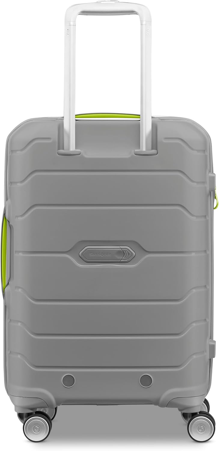 Freeform Hardside Carry-On Luggage with Spinner Wheels - Hardshell Suitcase - TSA, Airline-Approved - Expandable Hard Shell, Smooth Rolling Wheels for Lightweight Travel - Navy