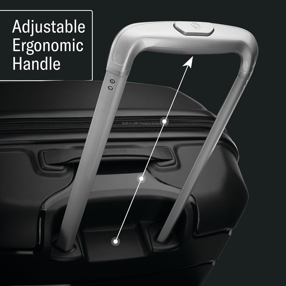 Freeform Hardside Carry-On Luggage with Spinner Wheels - Hardshell Suitcase - TSA, Airline-Approved - Expandable Hard Shell, Smooth Rolling Wheels for Lightweight Travel - Navy