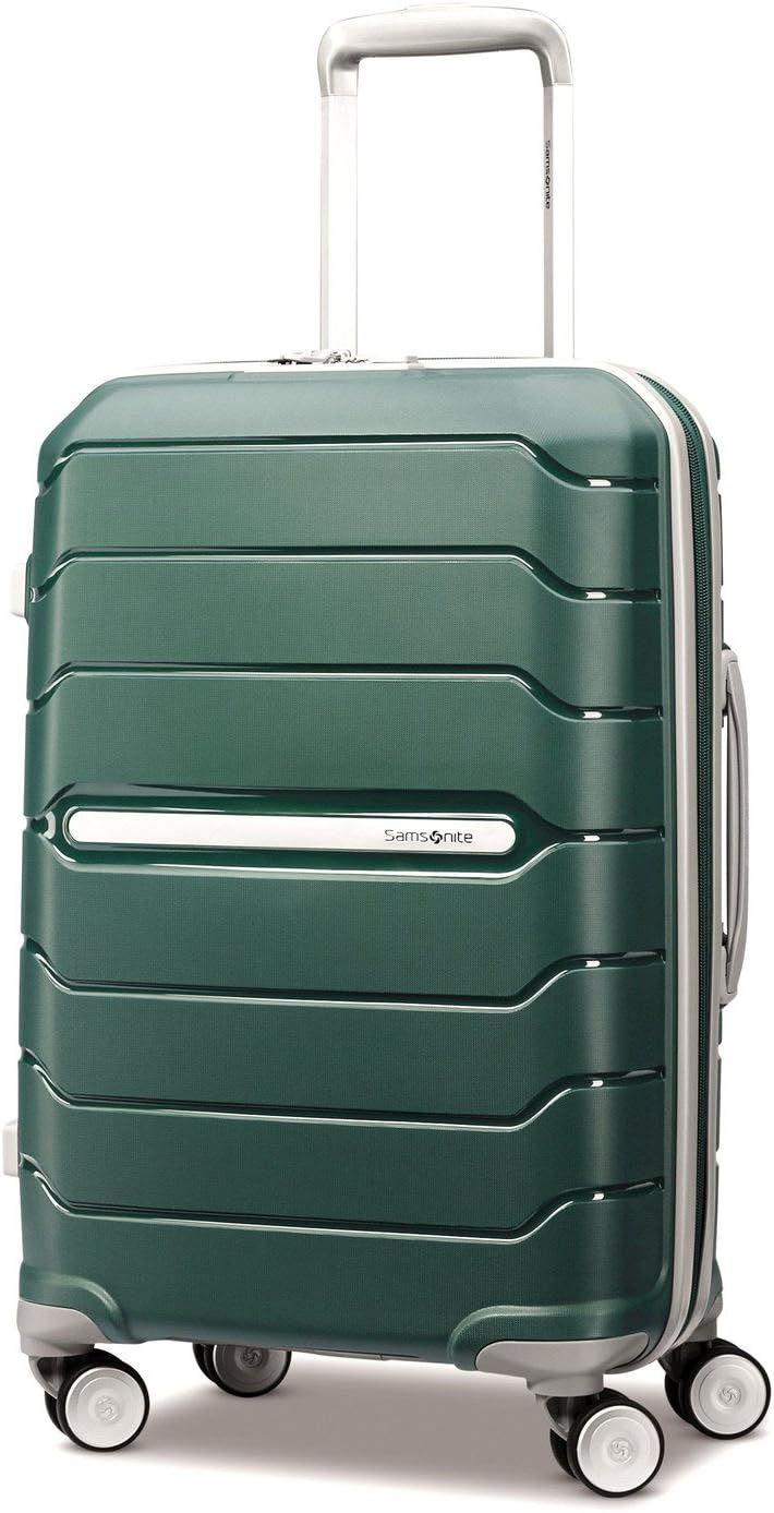 Freeform Hardside Carry-On Luggage with Spinner Wheels - Hardshell Suitcase - TSA, Airline-Approved - Expandable Hard Shell, Smooth Rolling Wheels for Lightweight Travel - Navy