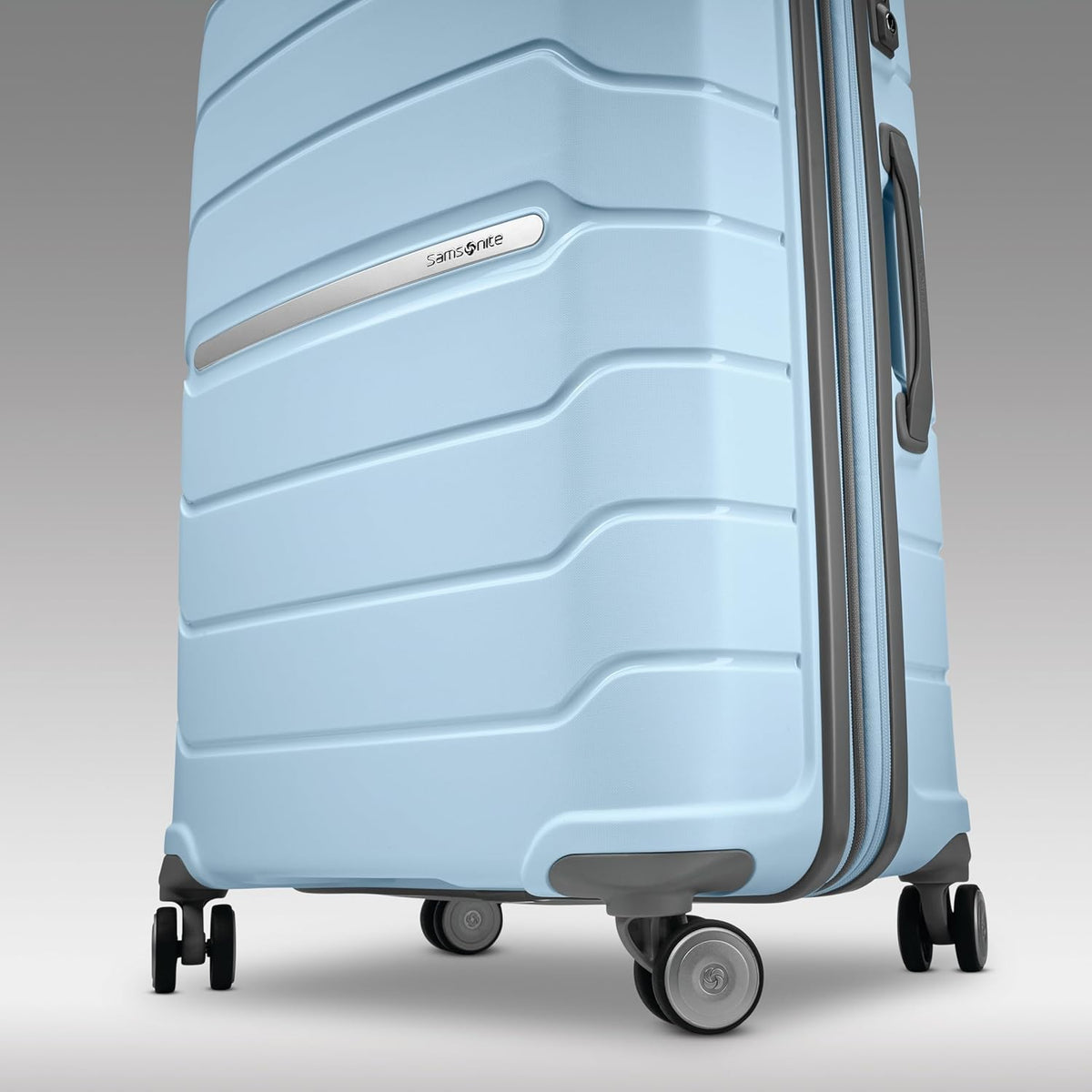 Freeform Hardside Carry-On Luggage with Spinner Wheels - Hardshell Suitcase - TSA, Airline-Approved - Expandable Hard Shell, Smooth Rolling Wheels for Lightweight Travel - Navy