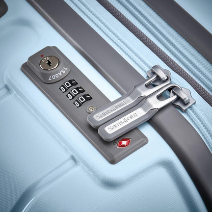 Freeform Hardside Carry-On Luggage with Spinner Wheels - Hardshell Suitcase - TSA, Airline-Approved - Expandable Hard Shell, Smooth Rolling Wheels for Lightweight Travel - Navy