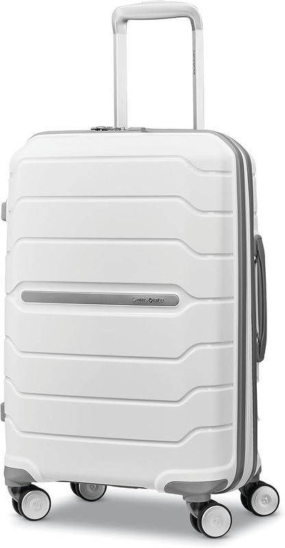 Freeform Hardside Carry-On Luggage with Spinner Wheels - Hardshell Suitcase - TSA, Airline-Approved - Expandable Hard Shell, Smooth Rolling Wheels for Lightweight Travel - Navy