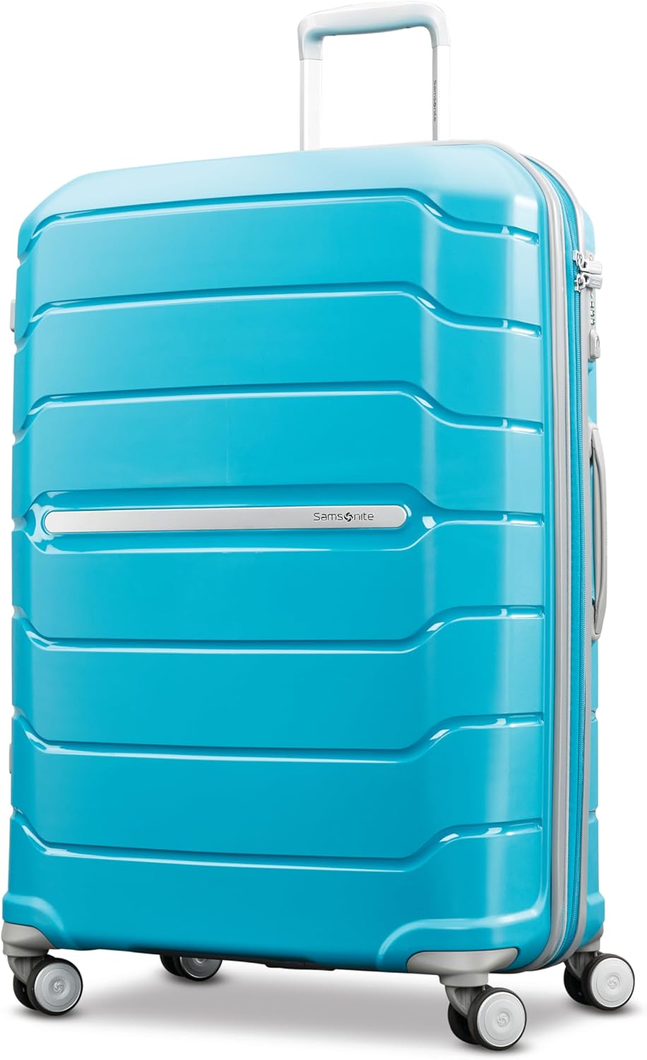 Freeform Hardside Carry-On Luggage with Spinner Wheels - Hardshell Suitcase - TSA, Airline-Approved - Expandable Hard Shell, Smooth Rolling Wheels for Lightweight Travel - Navy