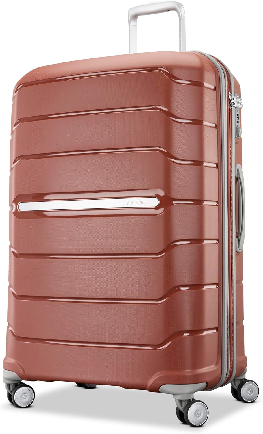 Freeform Hardside Carry-On Luggage with Spinner Wheels - Hardshell Suitcase - TSA, Airline-Approved - Expandable Hard Shell, Smooth Rolling Wheels for Lightweight Travel - Navy