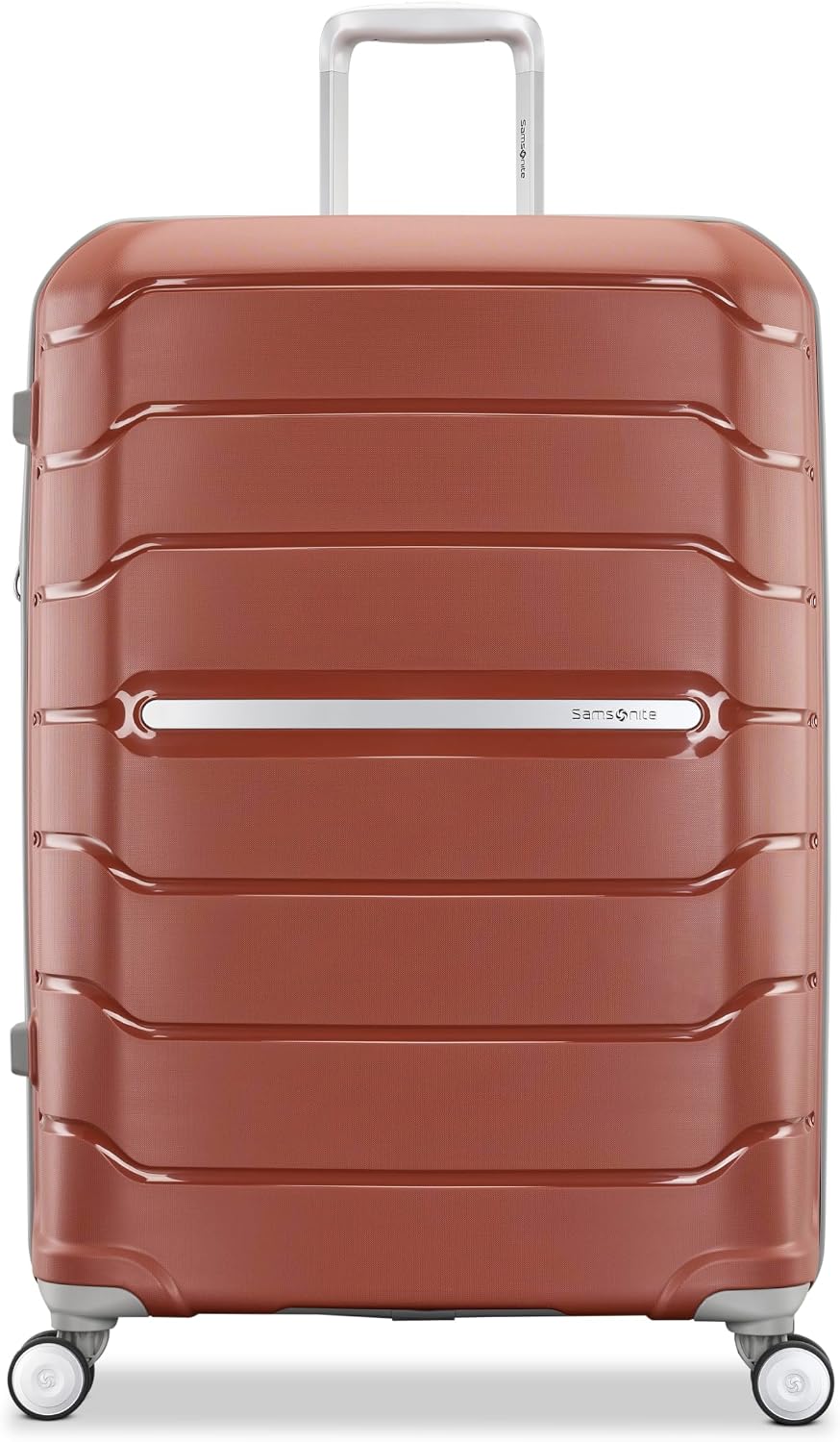 Freeform Hardside Carry-On Luggage with Spinner Wheels - Hardshell Suitcase - TSA, Airline-Approved - Expandable Hard Shell, Smooth Rolling Wheels for Lightweight Travel - Navy