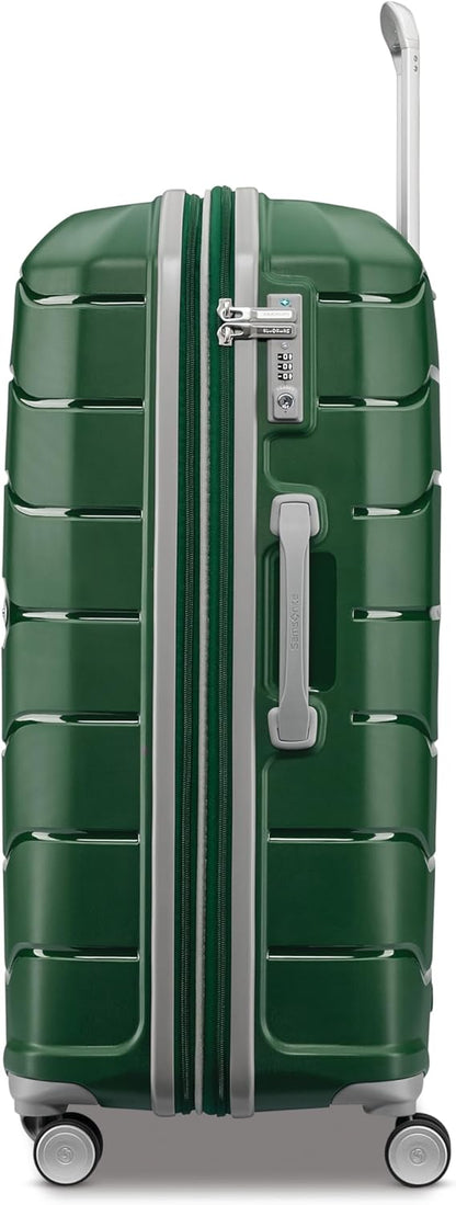 Freeform Hardside Carry-On Luggage with Spinner Wheels - Hardshell Suitcase - TSA, Airline-Approved - Expandable Hard Shell, Smooth Rolling Wheels for Lightweight Travel - Navy