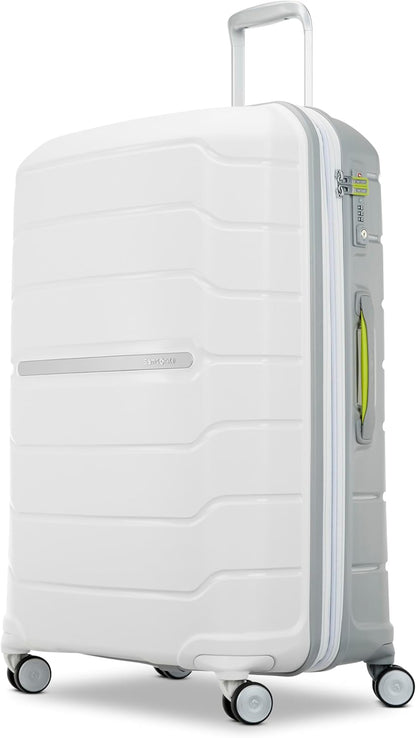 Freeform Hardside Carry-On Luggage with Spinner Wheels - Hardshell Suitcase - TSA, Airline-Approved - Expandable Hard Shell, Smooth Rolling Wheels for Lightweight Travel - Navy