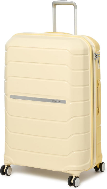 Freeform Hardside Carry-On Luggage with Spinner Wheels - Hardshell Suitcase - TSA, Airline-Approved - Expandable Hard Shell, Smooth Rolling Wheels for Lightweight Travel - Navy