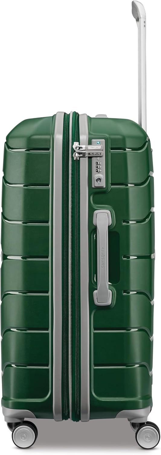 Freeform Hardside Carry-On Luggage with Spinner Wheels - Hardshell Suitcase - TSA, Airline-Approved - Expandable Hard Shell, Smooth Rolling Wheels for Lightweight Travel - Navy