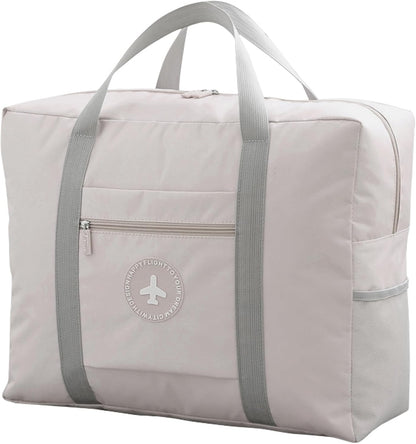 5PCS Travel Bag Thick Double-Layer Fabric Foldable Duffle Bags Spirit Airlines Personal Item Bag for Women Men Carry On Bags Sports Gym Tote Weekender Overnight Bag (1002 5PCS)