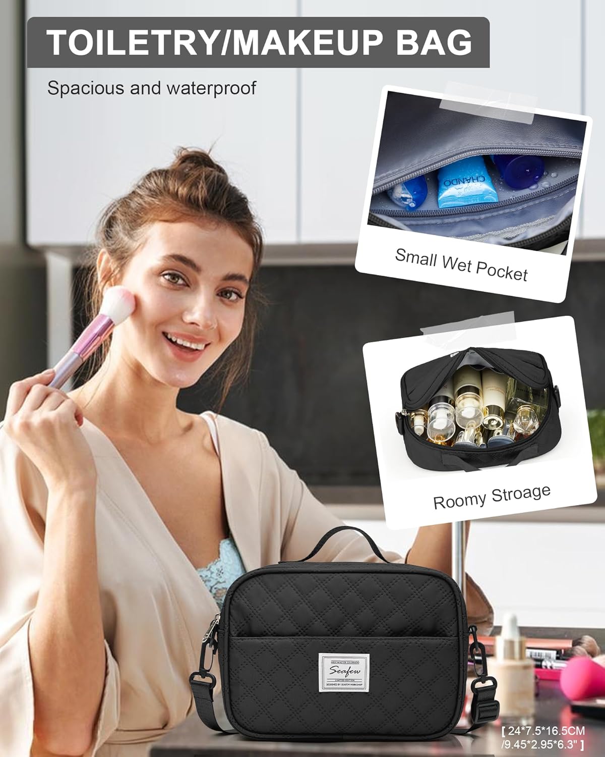 Gym Bag Womens Mens with Shoes Compartment and Wet Pocket Travel Duffel Bags for Women for Plane Sport Gym Tote Bag with Toiletry Bags Waterproof Weekend Overnight Carry on Bag Hospital Holdalls - Colors C