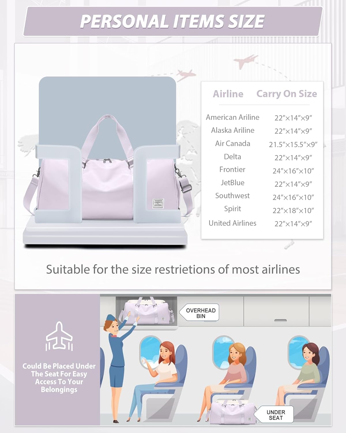 Gym Bag Womens Mens with Shoes Compartment and Wet Pocket Travel Duffel Bags for Women for Plane Sport Gym Tote Bag with Toiletry Bags Waterproof Weekend Overnight Carry on Bag Hospital Holdalls - Colors C