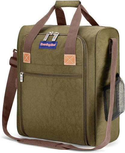 17X13X8 Inches JetBlus Airlines Personal Item Under Seat Duffel Bag Suitable for Major Airlines Including Spirit, Jetblue, Frontier, and American - Duffel Bag Design (Pink)