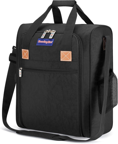 17X13X8 Inches JetBlus Airlines Personal Item Under Seat Duffel Bag Suitable for Major Airlines Including Spirit, Jetblue, Frontier, and American - Duffel Bag Design (Pink)