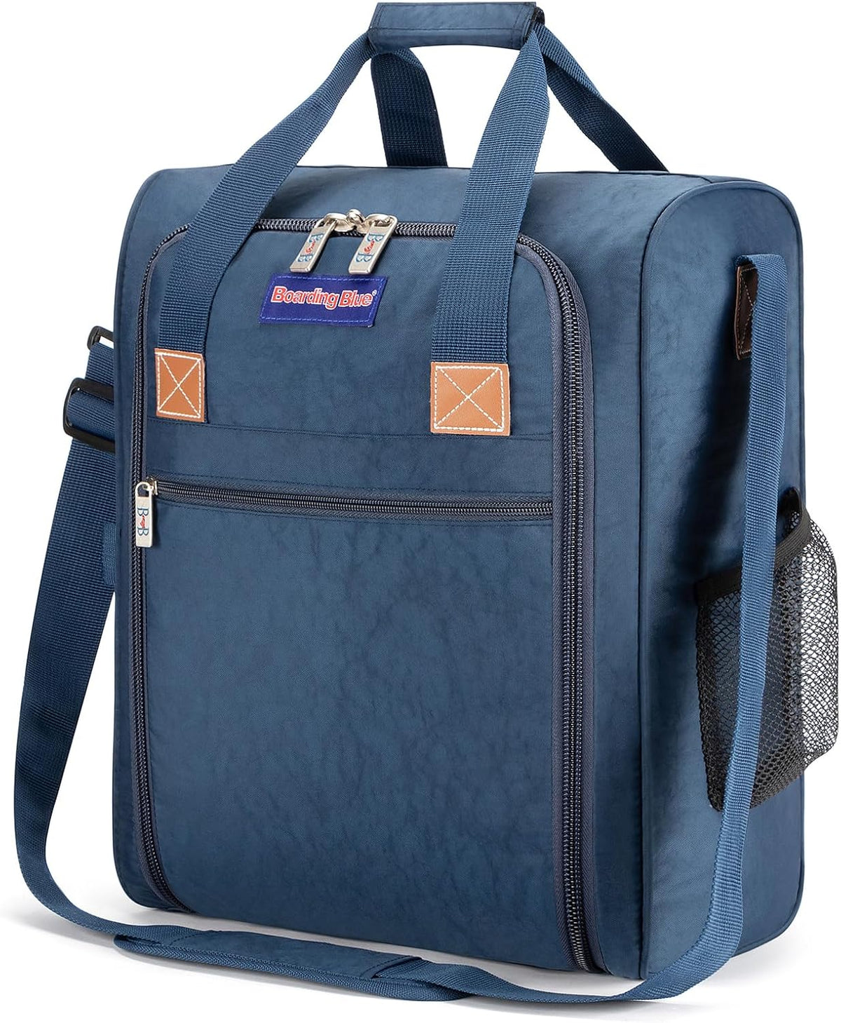 17X13X8 Inches JetBlus Airlines Personal Item Under Seat Duffel Bag Suitable for Major Airlines Including Spirit, Jetblue, Frontier, and American - Duffel Bag Design (Pink)