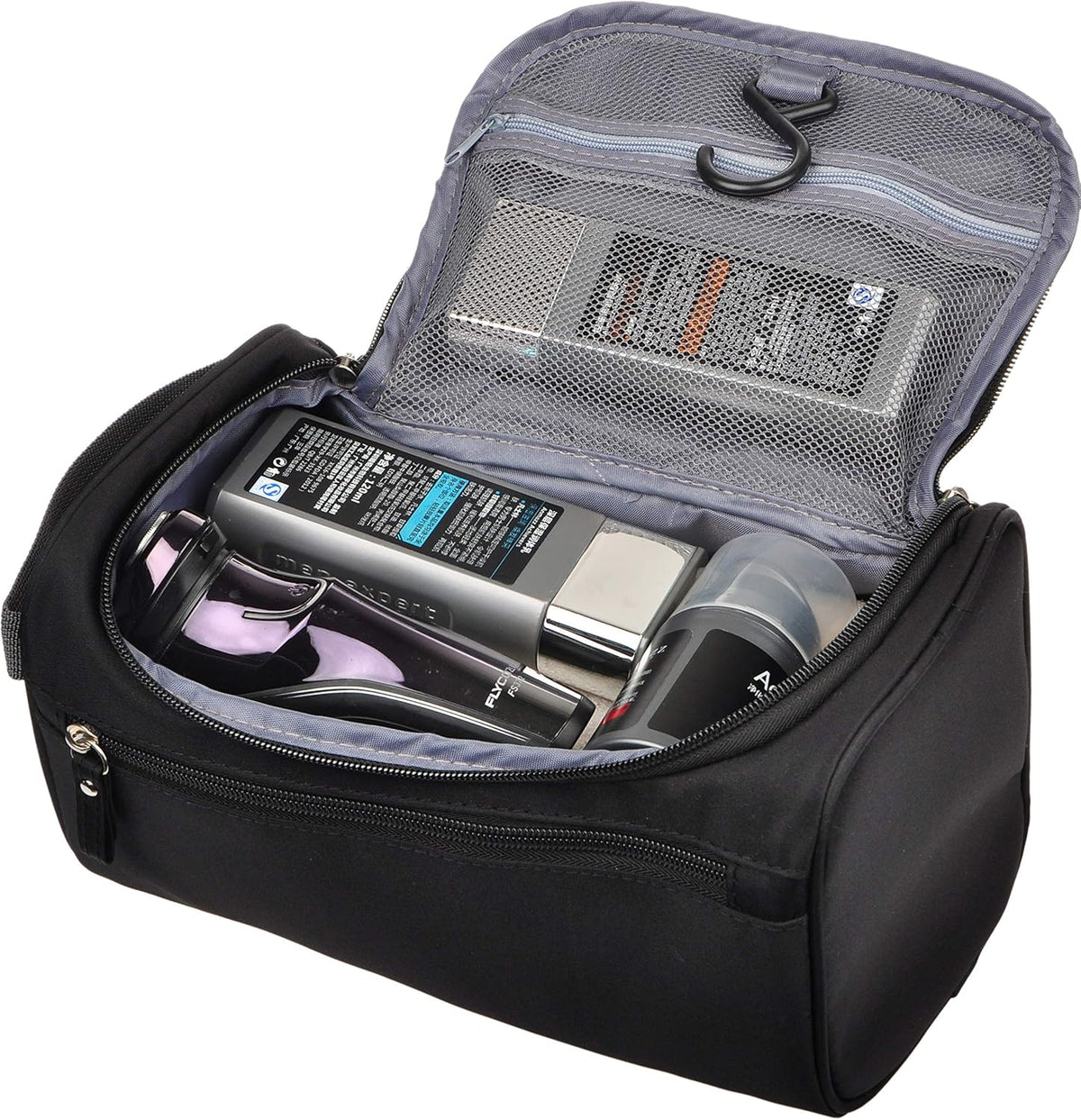 Mens Toiletry Bag Wash Travel Small Shaving Dop Kit Shower Bathroom Ditty Hygiene Bag Camo Mosaic