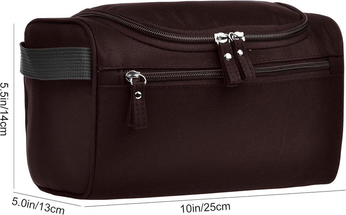Mens Toiletry Bag Wash Travel Small Shaving Dop Kit Shower Bathroom Ditty Hygiene Bag Camo Mosaic
