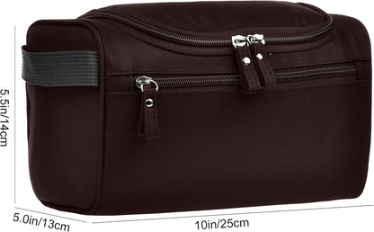 Mens Toiletry Bag Wash Travel Small Shaving Dop Kit Shower Bathroom Ditty Hygiene Bag Camo Mosaic