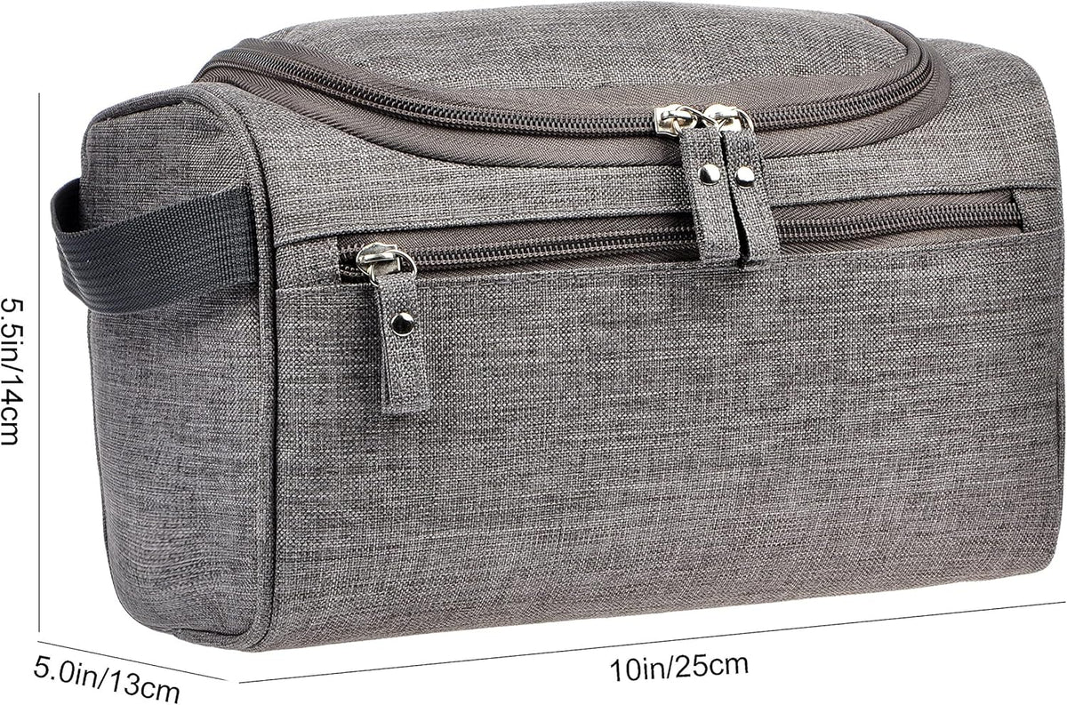 Mens Toiletry Bag Wash Travel Small Shaving Dop Kit Shower Bathroom Ditty Hygiene Bag Camo Mosaic