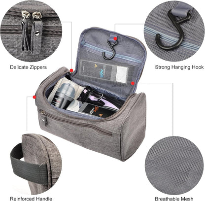 Mens Toiletry Bag Wash Travel Small Shaving Dop Kit Shower Bathroom Ditty Hygiene Bag Camo Mosaic