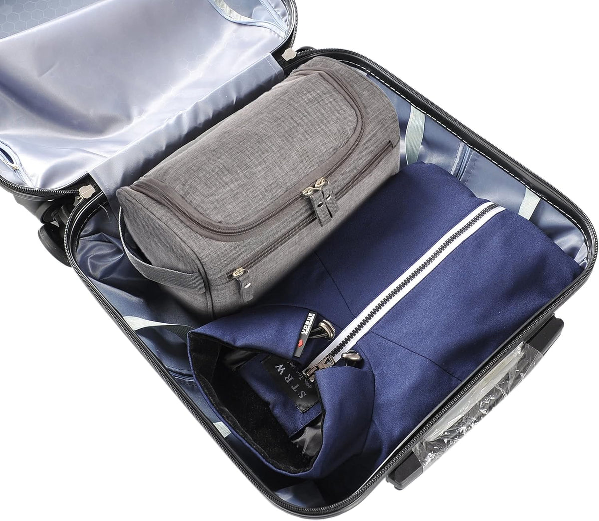Mens Toiletry Bag Wash Travel Small Shaving Dop Kit Shower Bathroom Ditty Hygiene Bag Camo Mosaic